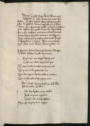 165-255, Liber carminum