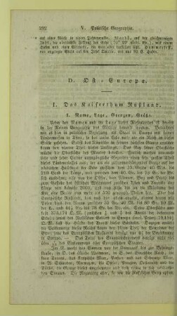 D. Ost-Europa