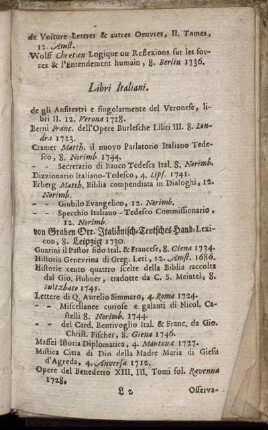 Libri Italiani
