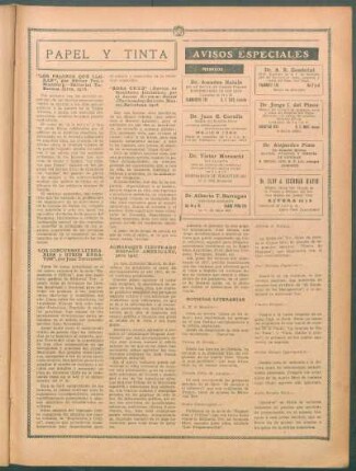 Noticias literarias