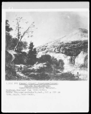 Große Gebirgslandschaft