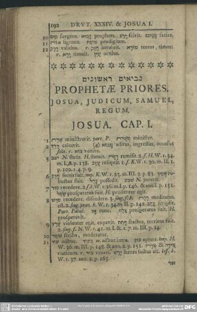 Prophetae Priores. Josua, Judicum, Samuel, Regum