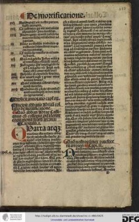 Incipit abbatis Abraam collatio de mortificatione.