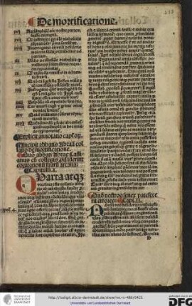Incipit abbatis Abraam collatio de mortificatione.