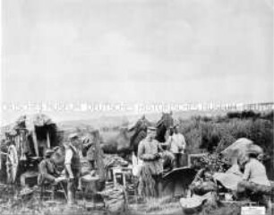 Rastende Soldaten bei Bellenglise