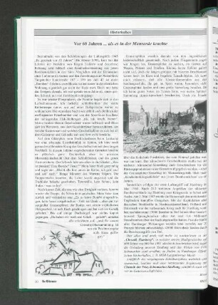 Vor 60 Jahren ... als es in der Mansarde krachte