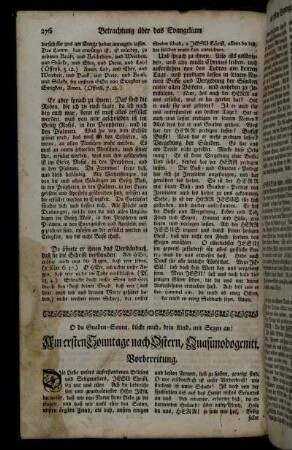 Am ersten Sonntage nach Ostern, Quasimodogen. - Am fünften Sonntage nach Ostern, Rogate.