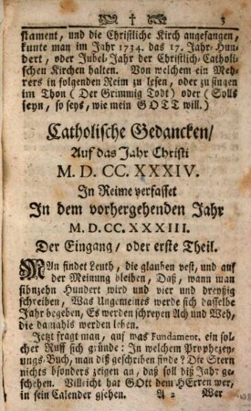Das 1700jährige catholische Christenthum dem 200jährigen Lutherthum entgegen gesetzt