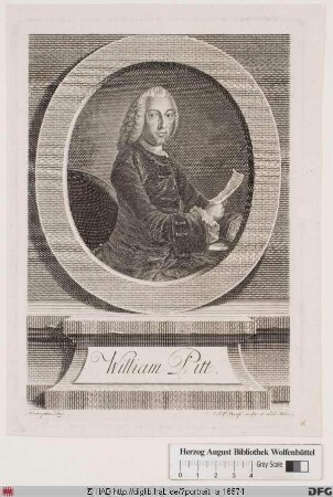 Bildnis William Pitt d. Ä., 1766 1. Earl of Chatham