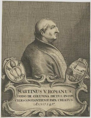 Bildnis Martinus V. Romanus
