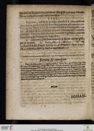 Errata sic corrigito