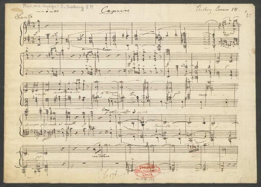 Capriccios (instr.); pf; e-Moll; op. 15