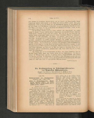 Die Rechtsprechung in Schiedsgerichtssachen des Deutschen Bühnenvereins