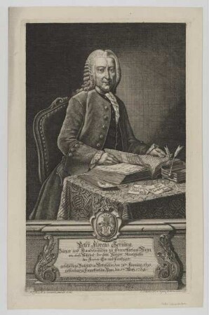 Bildnis des Peter Florens Gerning