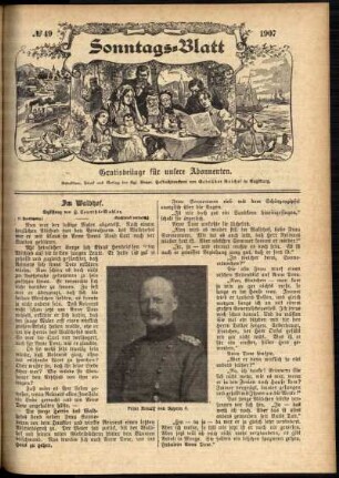 Ausgabe vom Sonntag, den 08. Dezember 1907.