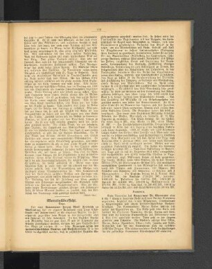Monatsübersicht.