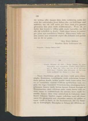 129. [Riksrådet till rådet i Danzig om anledningen, hvarföre mötet med konungen blifvit om intet, men att freden blifvit stadfästad dat. Kalmar. d. 1 Sept. 1495.]