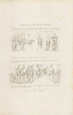 Abb.: Pl. 9 Fragmens du g.d Bas-relief du Parthénon.