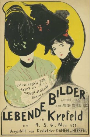 Lebende Bilder gestellt von Herrn Alfred Mohrbutter