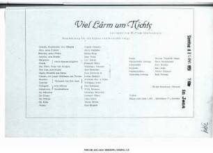 Viel Lärm um Nichts