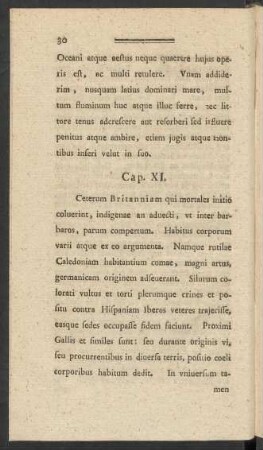 Cap. XI. - Cap. XX.