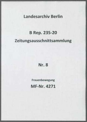 Frauenbewegung