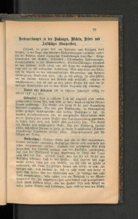 Vorbemerkung zu den Packungen, Wickeln, Ueber- und Aufschläger (Compressen).