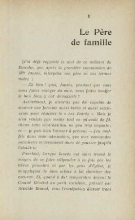 V [VI] Le Père de famille