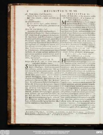 Definitio V. Religio vera ea est, quae res solum veras ad credendum propositas habet.