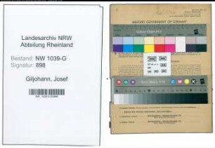 Entnazifizierung Josef Giljohann , geb. 01.10.1887 ()