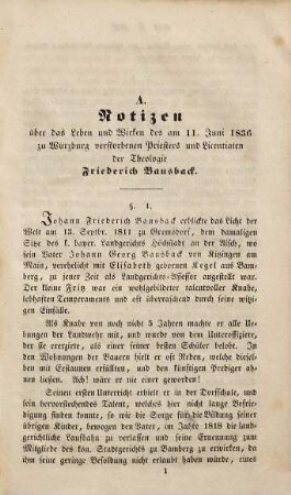 Sammlung der vorzüglichsten Gedichte des ... Friedrich Bausback
