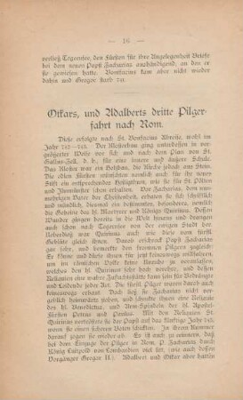 Otkars, und Adalberts dritte Pilgerfahrt nach Rom