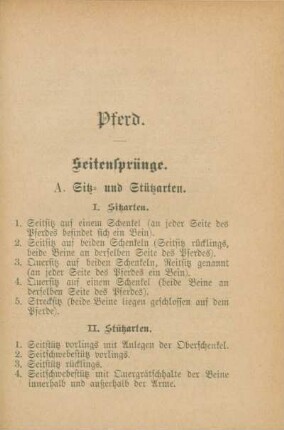 Seitensprünge