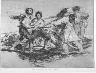 Blatt 2 der Serie "Von den Schrecken des Krieges": Zu Recht oder Unrecht