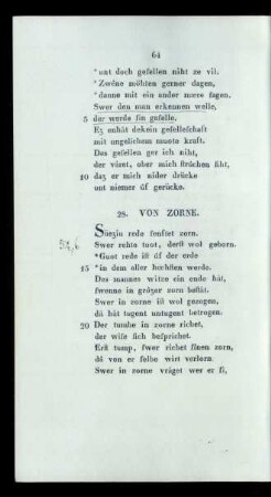 28. Von Zorne.