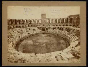 Amphitheater, Arles: Innenansicht
