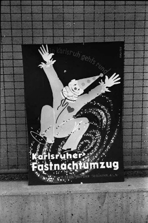 Wettbewerb um die Gestaltung eines Plakats für den diesjährigen Fastnachtsumzug.