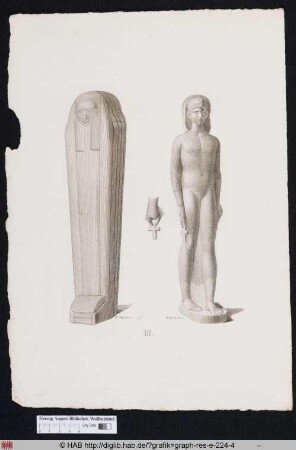 [Sakrophag und Statue]