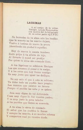 Lágrimas