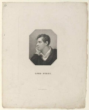 Bildnis des Lord Byron
