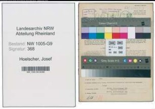 Entnazifizierung Josef Hoelscher , geb. 12.01.1908 (Zimmererpolier)