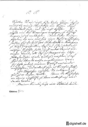 1: Brief von Dietrich Wilhelm Soltau an Johann Wilhelm Ludwig Gleim