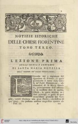 Lezione prima
