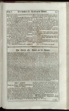 [Die Episteln oder Sendschreiben der Apostel, als Pauli. Jacobi. Petri. Johannis. Judae.]