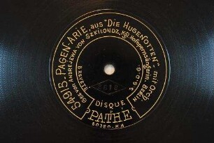 Pagen-Arie aus "Die Hugenotten" / [Giacomo Meyerbeer]