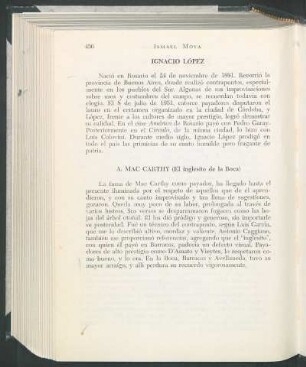 A. Mac Carthy (El inglesito de la Boca)