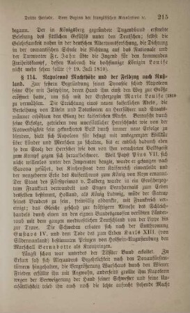 § 114. Napoleons Machthöhe und der Feldzug nach Rußland