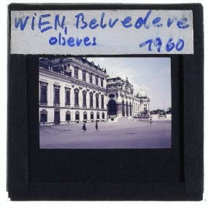 Wien, Schloss Belvedere,Wien, Oberes Belvedere : oberes Belvedere