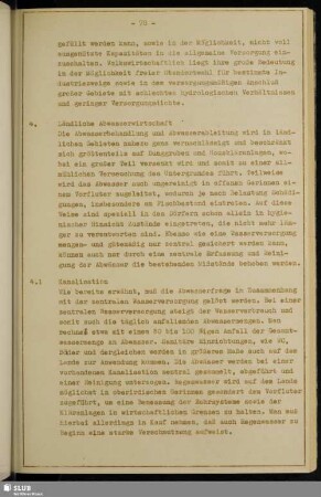 4. Ländliche Abwasserwirtschaft