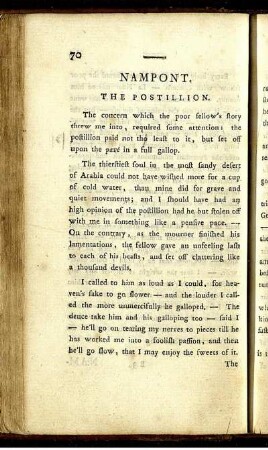 Nampont. The Postillion